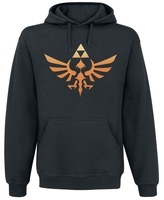 The Legend Of Zelda - Hyrule - Triforce Logo - Trui met capuchon - Mannen - zwart