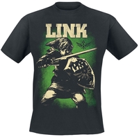 The Legend Of Zelda - Link - Hero Of Hyrule - T-shirt - Mannen - zwart