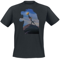 The Lion King - Rafiki holds Simba - T-shirt - Mannen - zwart
