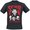 The Lion King - Scar - Be Prepared - T-shirt - Mannen - zwart