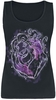 The Lion King - Simba And Mufasa - Starry Night - Top - Vrouwen - zwart
