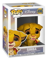 The Lion King - Simba Vinylfiguur 496 - Funko Pop! - Unisex - multicolor
