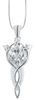 The Lord Of The Rings - Arwens Evenstar - Halsketting - Vrouwen - zilverkleurig