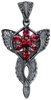 The Lord Of The Rings - Arwens Evenstar - Hanger - Vrouwen - zwart rood