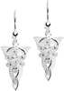 The Lord Of The Rings - Arwens Evenstar - Oorbel - Vrouwen - zilverkleurig