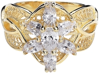 The Lord Of The Rings - Arwens Evenstar - Ring - Vrouwen - goudkleurig