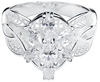 The Lord Of The Rings - Arwens Evenstar - Ring - Vrouwen - zilverkleurig