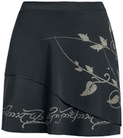 The Lord Of The Rings - Elven Leaves - Korte rok - Vrouwen - zwart
