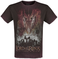 The Lord Of The Rings - Knights Of Mordor - T-shirt - Mannen - rood