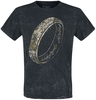 The Lord Of The Rings - One Ring To Rule Them All - T-shirt - Mannen - zwart