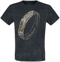 The Lord Of The Rings - One Ring To Rule Them All - T-shirt - Mannen - zwart