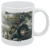 The Lord Of The Rings - Poster - Kop - Unisex - wit