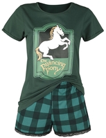 The Lord Of The Rings - Prancing Pony - Pyjama - Vrouwen - donkergroen