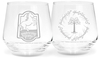 The Lord Of The Rings - Prancing Pony & Gondor Tree - Glazenset - Unisex - transparant