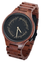 The Lord Of The Rings - Ring Inscription - Polshorloges - Unisex - bruin