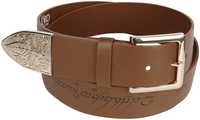 The Lord Of The Rings - Ring Inscription - Riem - Unisex - bruin