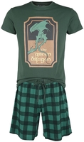 The Lord Of The Rings - The Green Dragon - Pyjama - Mannen - donkergroen
