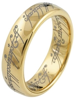 The Lord Of The Rings - The One Ring - Ring - Unisex - goudkleurig
