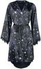 The Nightmare Before Christmas - Allover Print - Badjas - Vrouwen - multicolor