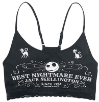 The Nightmare Before Christmas - Best Nightmare Ever - Bustier - Vrouwen - zwart