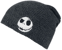 The Nightmare Before Christmas - Jack Skellington - Beanie - Unisex - zwart grijs