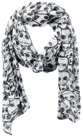 The Nightmare Before Christmas - Jack Skellington - Doek - Vrouwen - wit zwart