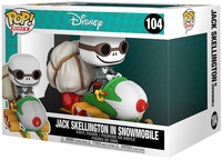 The Nightmare Before Christmas - Jack Skellington in Snowmobile (POP Rides) Vinyl Figuur 104 - Funko Pop! - Unisex - multicolor