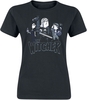 The Witcher - Team Illustrated - T-shirt - Vrouwen - zwart