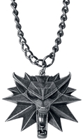 The Witcher - Wild Hunt Medaillon - Halsketting - Unisex - zilverkleurig