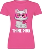 Tierisch - Think Pink - T-shirt - Vrouwen - lichtroze