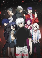 Tokyo Ghoul - Group - Poster - Unisex - meerkleurig