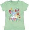 Tom And Jerry - Kids - Double Trouble - T-shirt - Vrouwen - groen