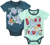 Tom And Jerry - Kids - Play Time - Body - Unisex - blauw groen