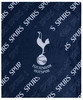 Tottenham Hotspur - Kuschelige Plüschdecke - Dekens - Unisex - blauw wit