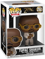 Tupac Shakur - Tupac Shakur (2Pac) Rocks! Vinyl Figur 252 - Funko Pop! - Unisex - multicolor