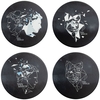 Twin Mirror - Line Art - Viltje - Unisex - multicolor