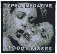 Type O Negative - Bloody kisses - Patch - Unisex - meerkleurig