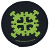 Type O Negative - Gear Logo - Patch - Unisex - zwart groen