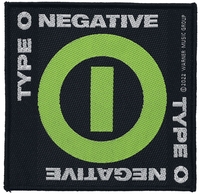 Type O Negative - Negative Symbol - Patch - Unisex - zwart groen