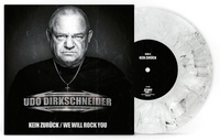 Udo Dirkschneider - Kein zurück / We will rock you - LP - Unisex - gemarmerd