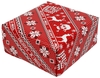 Ugly Christmas - Inpakpapier - Bureau- & Schrijfgerei - Unisex - rood wit