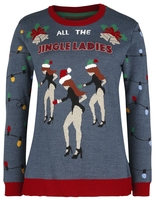 Ugly Christmas Sweater - All The Jingle Ladies - Christmas jumper - Vrouwen - meerkleurig