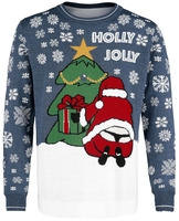 Ugly Christmas Sweater - Holly Jolly - Christmas jumper - Mannen - meerkleurig