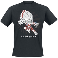 Ultraman - Chibi - T-shirt - Mannen - zwart