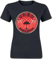 Umbrella Academy - Distressed Patch - T-shirt - Vrouwen - zwart