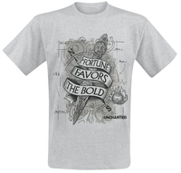 Uncharted - Tattoo - T-shirt - Mannen - grijs