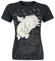 Unicorn - Träumende Einhörner - T-shirt - Vrouwen - zwart