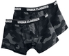 Urban Classics - 2-Pack Camo Boxer Shorts - Boxerset - Mannen - dark camo