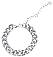 Urban Classics - Big Saturn Basic Bracelet - Armband - Vrouwen - zilverkleurig