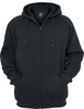 Urban Classics - Blank Zip Hoody - Vest met capuchon - Mannen - zwart